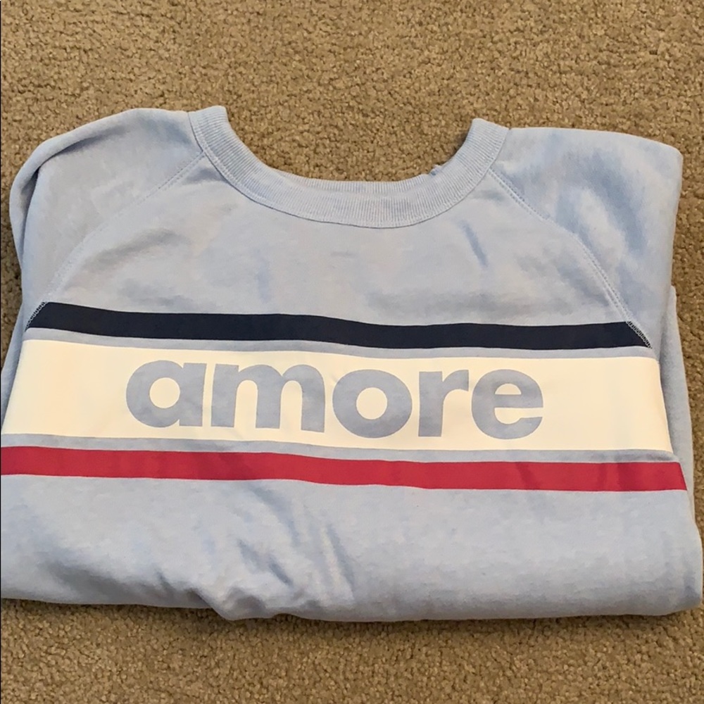 “Amore” crewneck sweatshirt